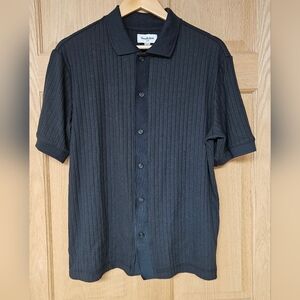 Goodfellow & Co Men's Black Short Sleeve‎ Shirt Small